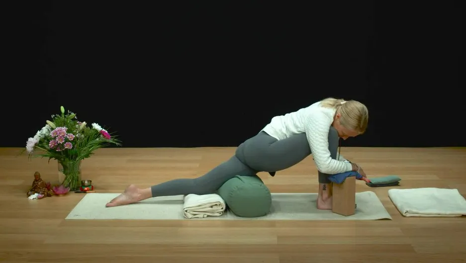 Restorative yoga for better sleep